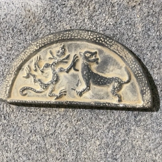 瓦当摆件摆件茶茶香