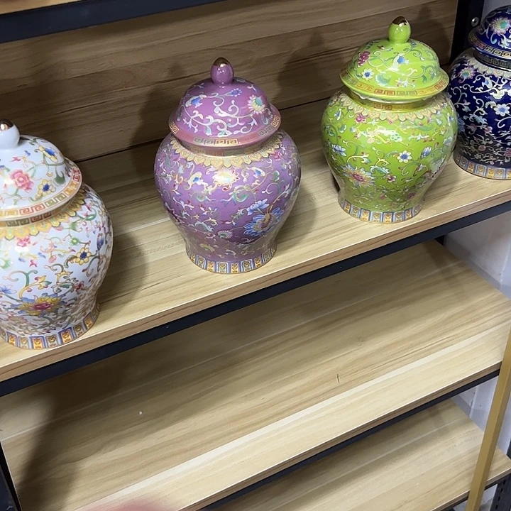 茶叶罐陶瓷家用储物罐瑕疵福利品介意勿拍