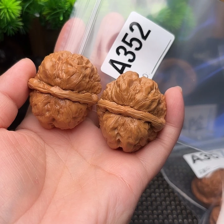 桃核把件核桃蛤蟆头39