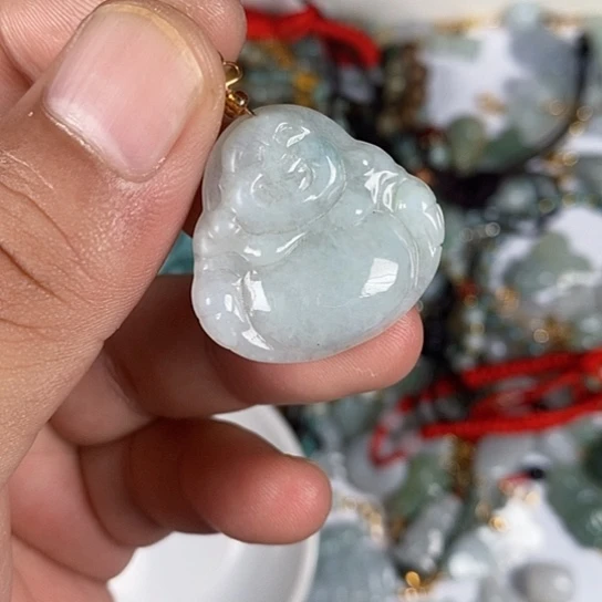 翡翠未镶嵌颈饰天然翡翠