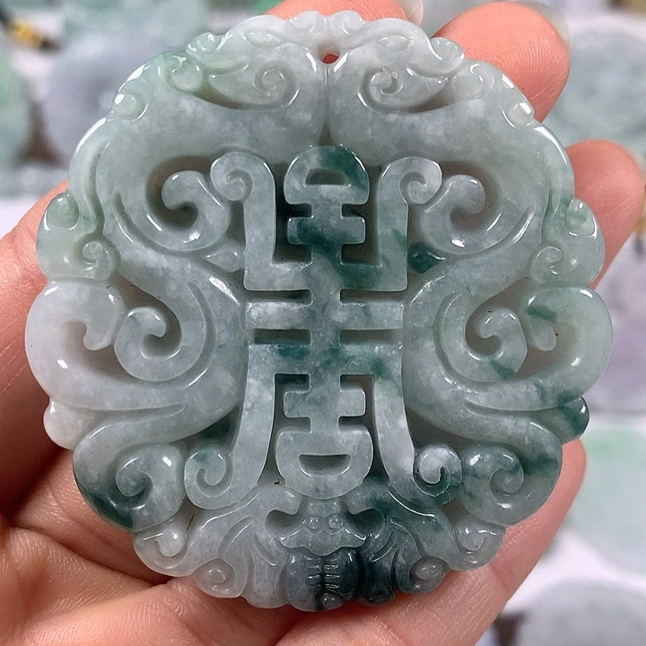 颈饰未镶嵌翡翠仿古龙行天下福利