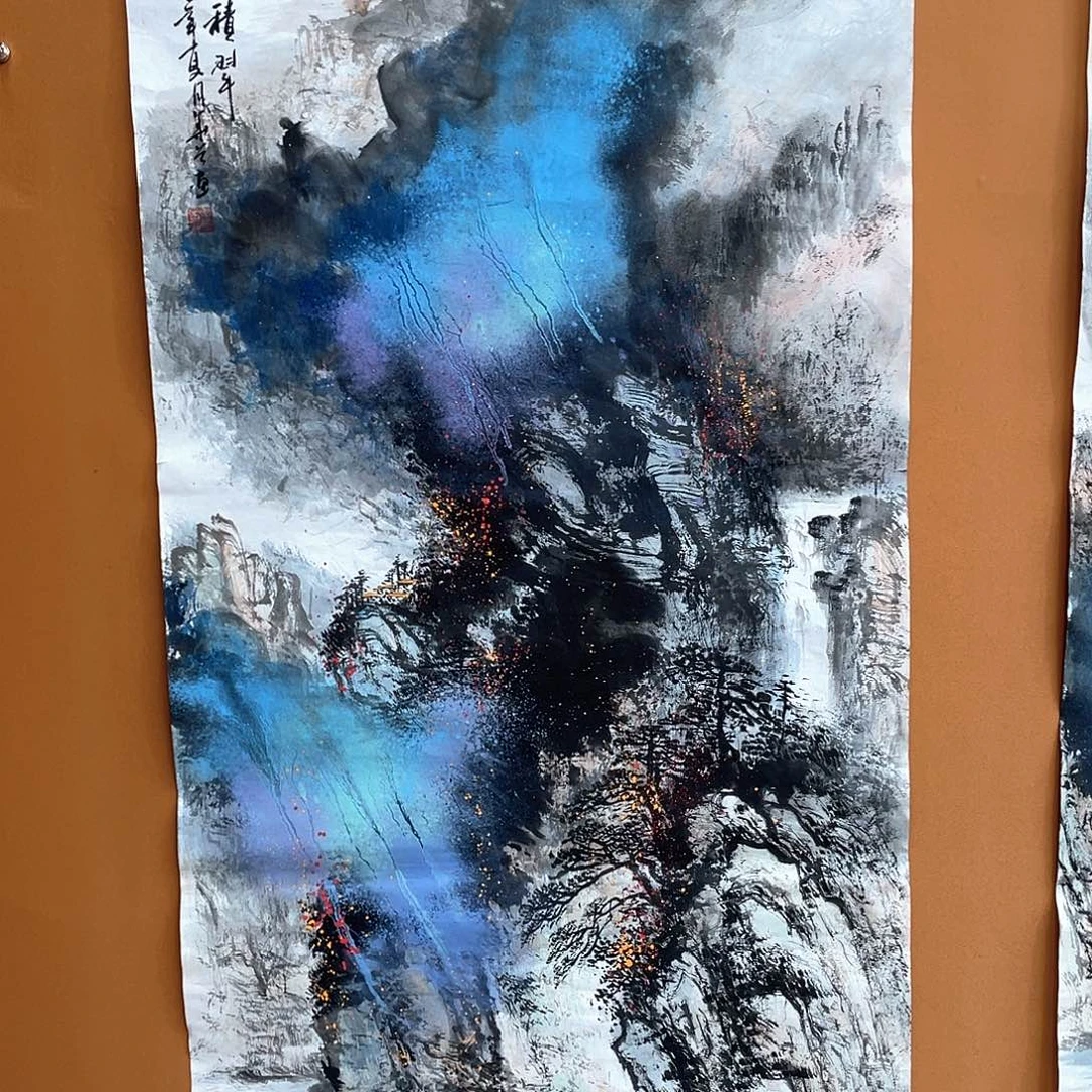 国画毛华兮老师作品欣赏