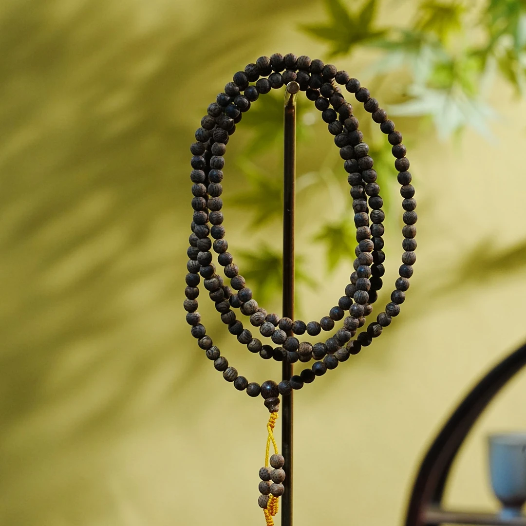 越南芽庄白奇楠多圈念珠0.35cm 4.86g 250831009 C