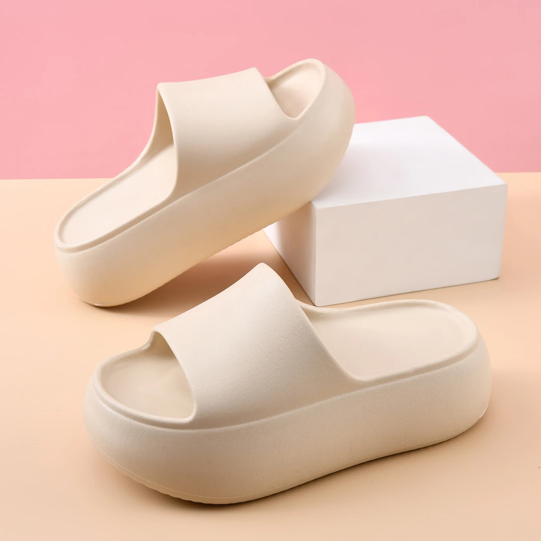 厚底拖鞋女士夏季外穿2025新款踩屎感潮流小个子显高防滑增高凉拖