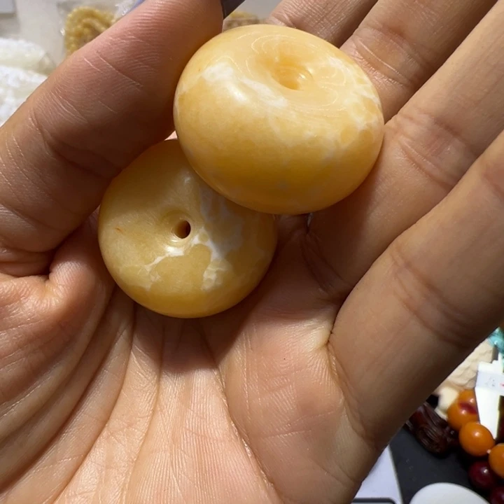 大果紫檀（缅甸花梨）龙香扣子