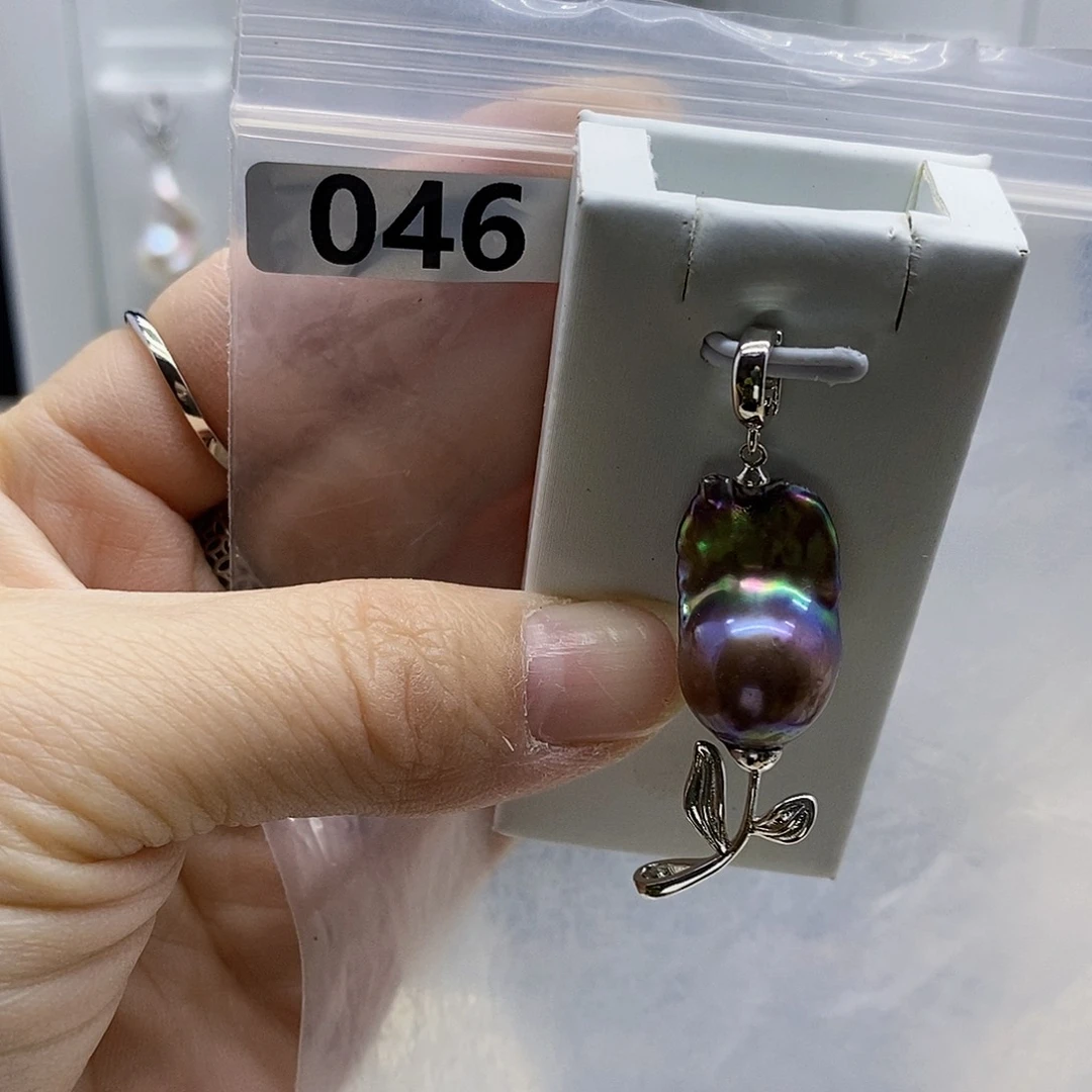 颈饰合金淡水珍珠