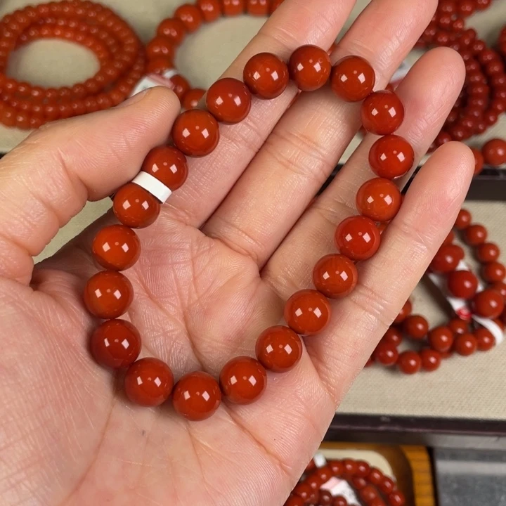 南红玛瑙手链未镶嵌?***阿