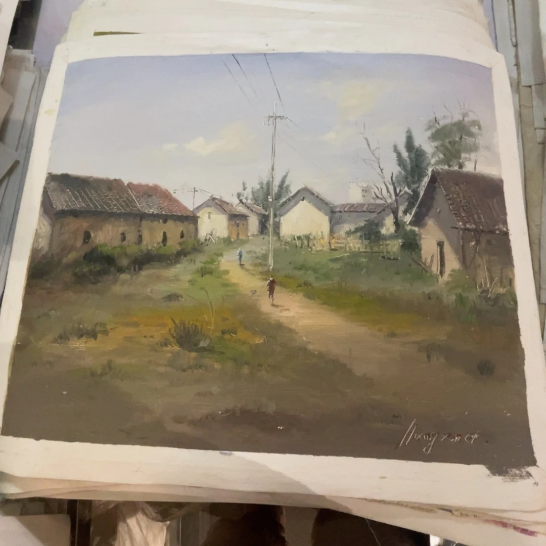 油画油画作品欣赏50.60画芯