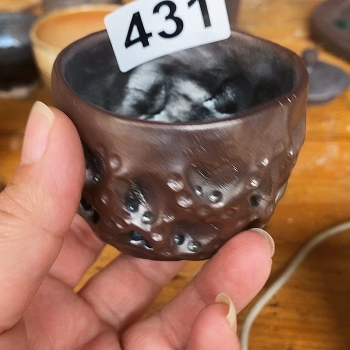 紫砂茶杯沉*柴烧纯手工431