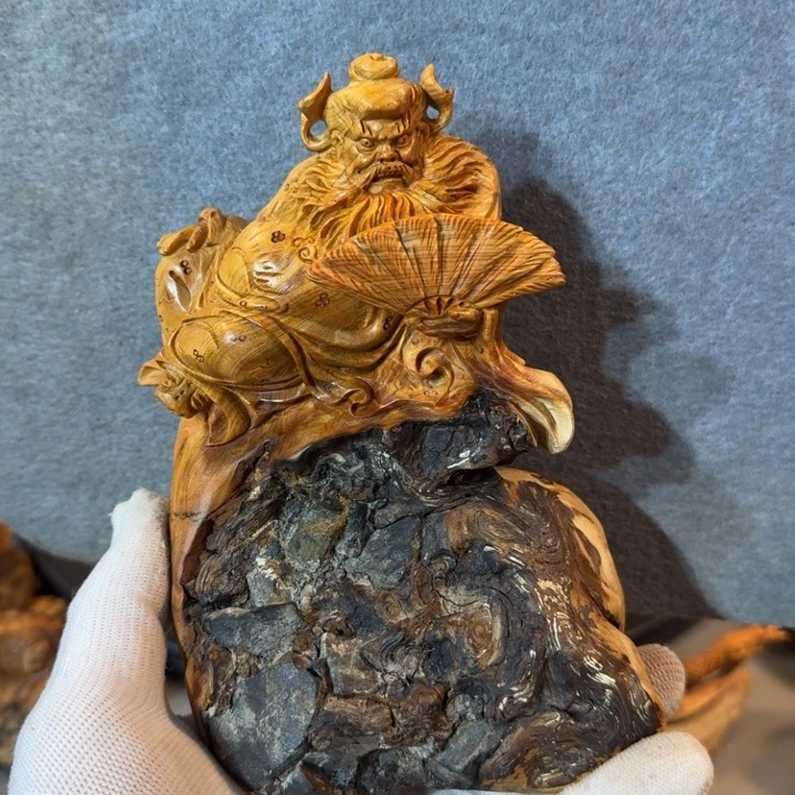 【****下崖柏摆件手把件等