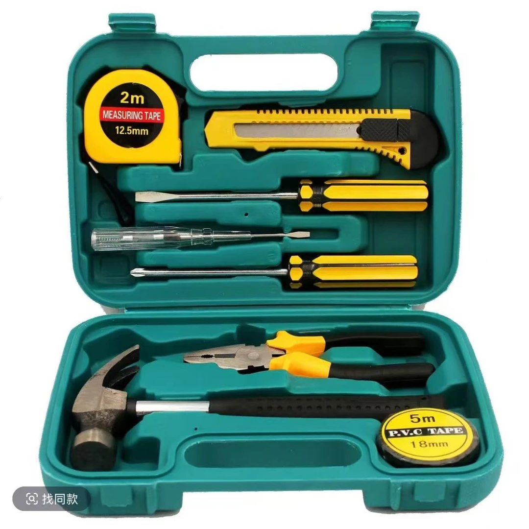 五金工具箱家用车载维修组合工具套装多用途工具包