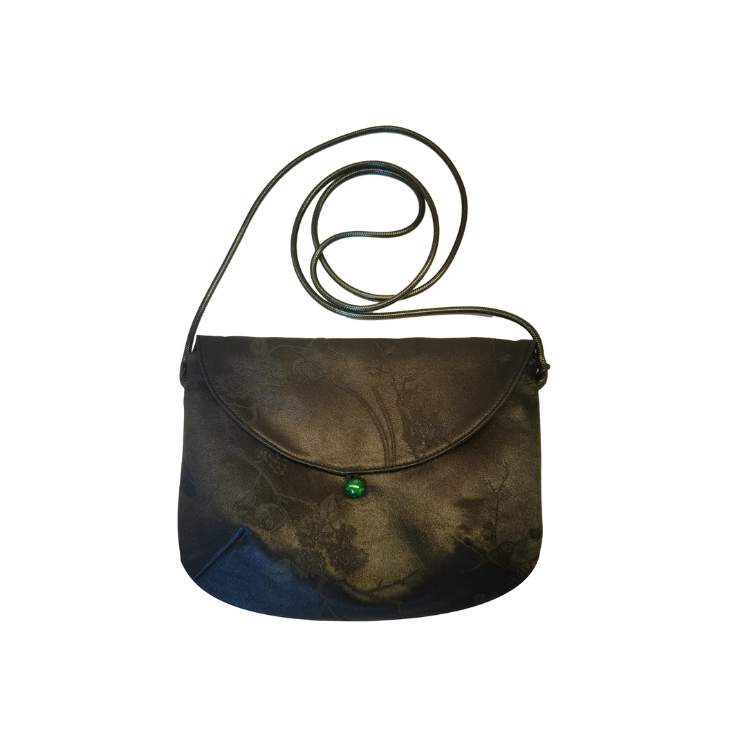 雀影非遗香云纱国风收纳包