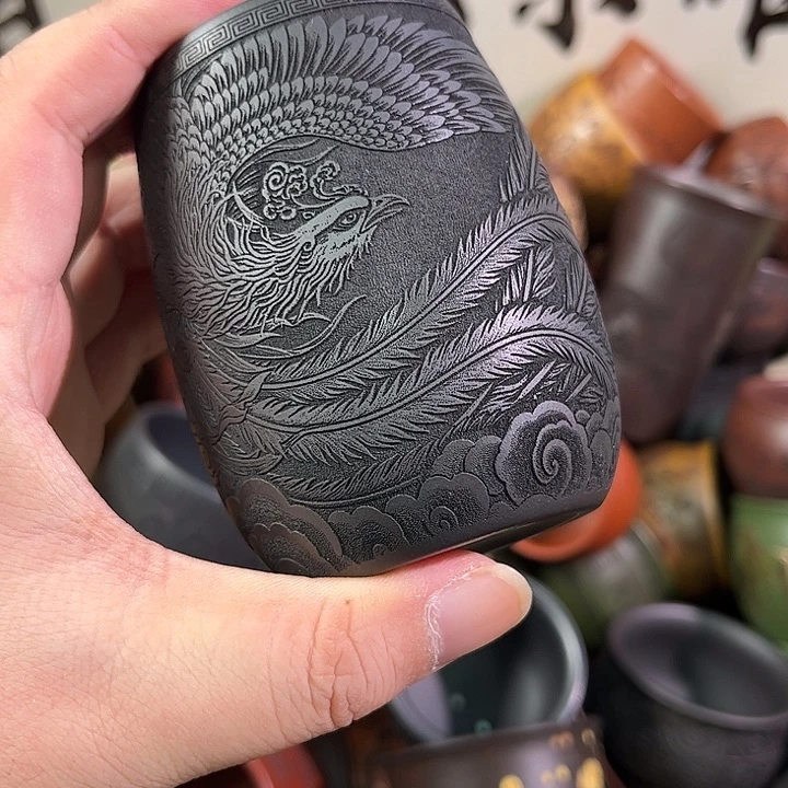 茶杯紫砂全手工紫砂主人杯