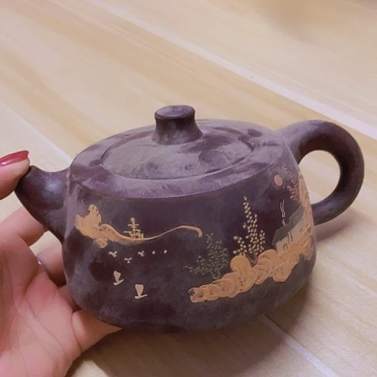 茶壶紫砂全手工制作宜兴紫砂