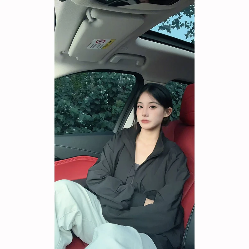 cleanfit短款工装外套男女款秋季穿搭三防立领冲锋衣美式飞行夹克