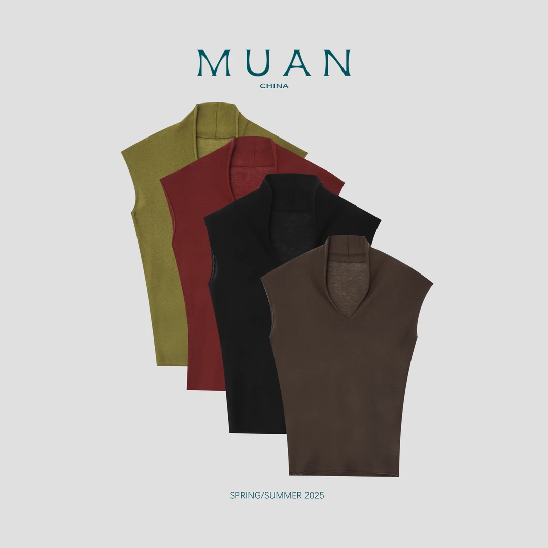 【曲线T】“曲线系列”定制高级百搭V领T恤上衣短袖打底女DG3-091