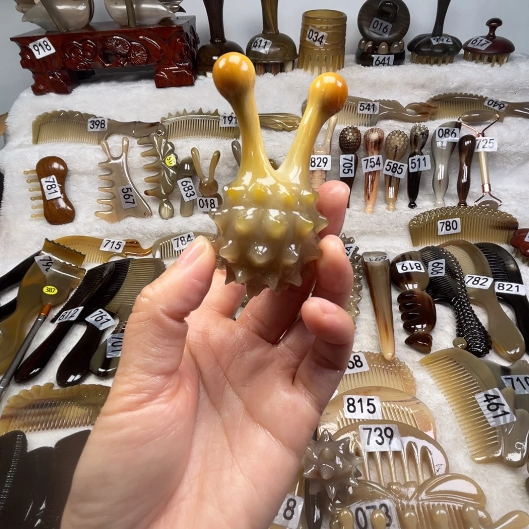 牛角牛角梳牛角梳子