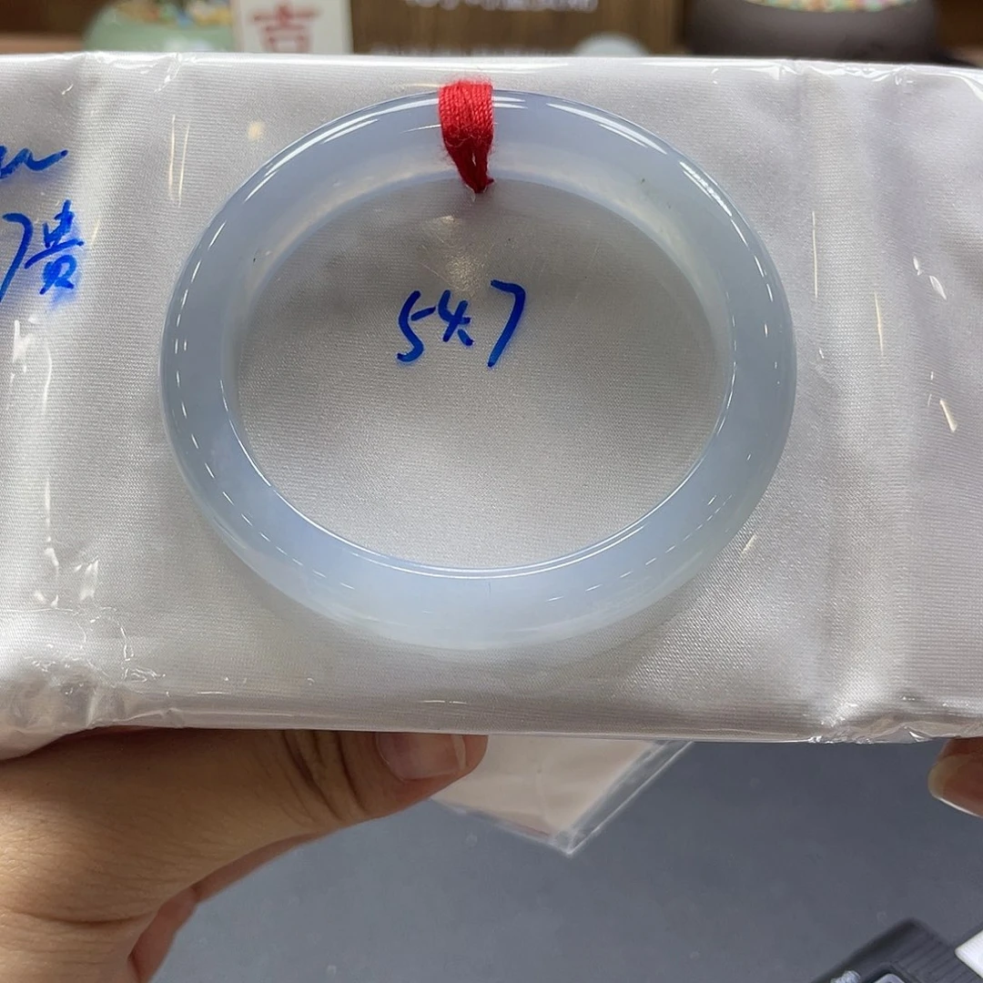 翡翠未镶嵌手镯45 号
