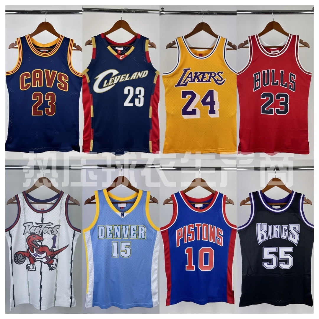 【复古球衣合集】[3标]SW大网眼球服热压贴布詹姆斯库里艾弗森科比