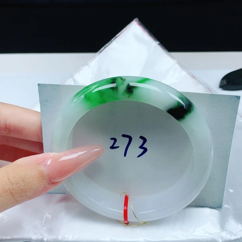 【闪购商品】翡翠手镯未镶嵌58圈