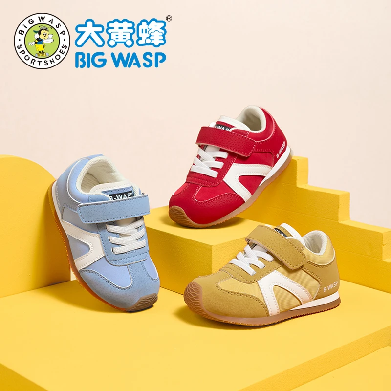 大黄蜂童鞋宝宝学步鞋秋季新款时尚潮流小童鞋防滑软底男童机能鞋