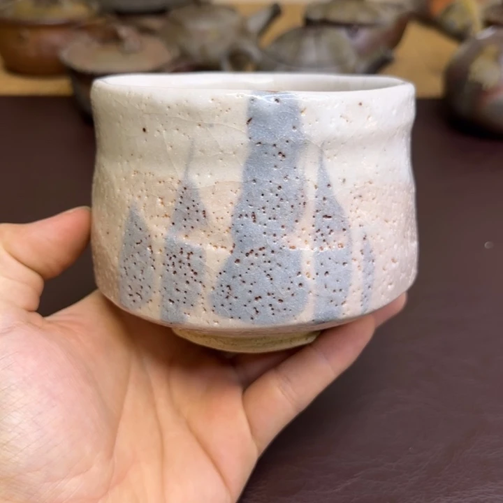 志野烧 藤原恭助 抹茶碗