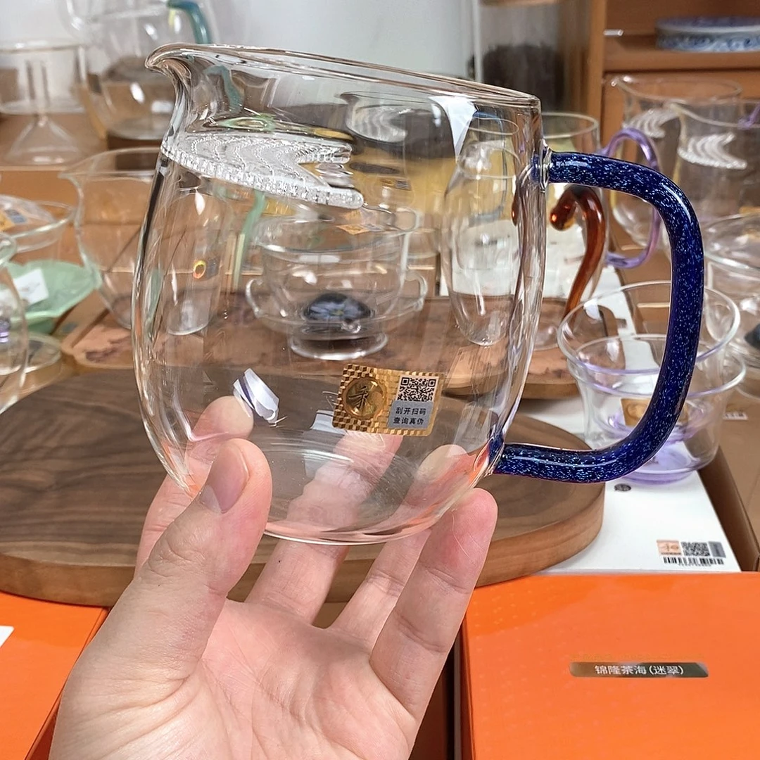 澄然煮茶器宝蓝金样品