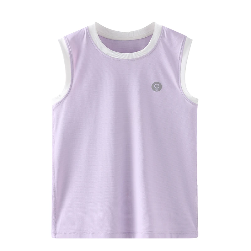 YU 儿童透气孔运动背心-R25C64