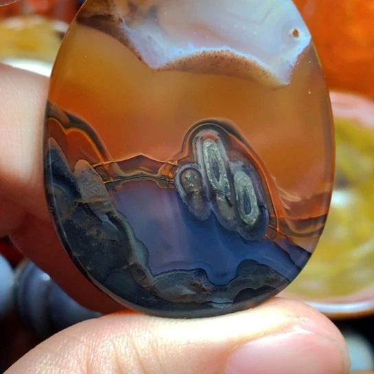 玛瑙/玉髓未镶嵌颈饰