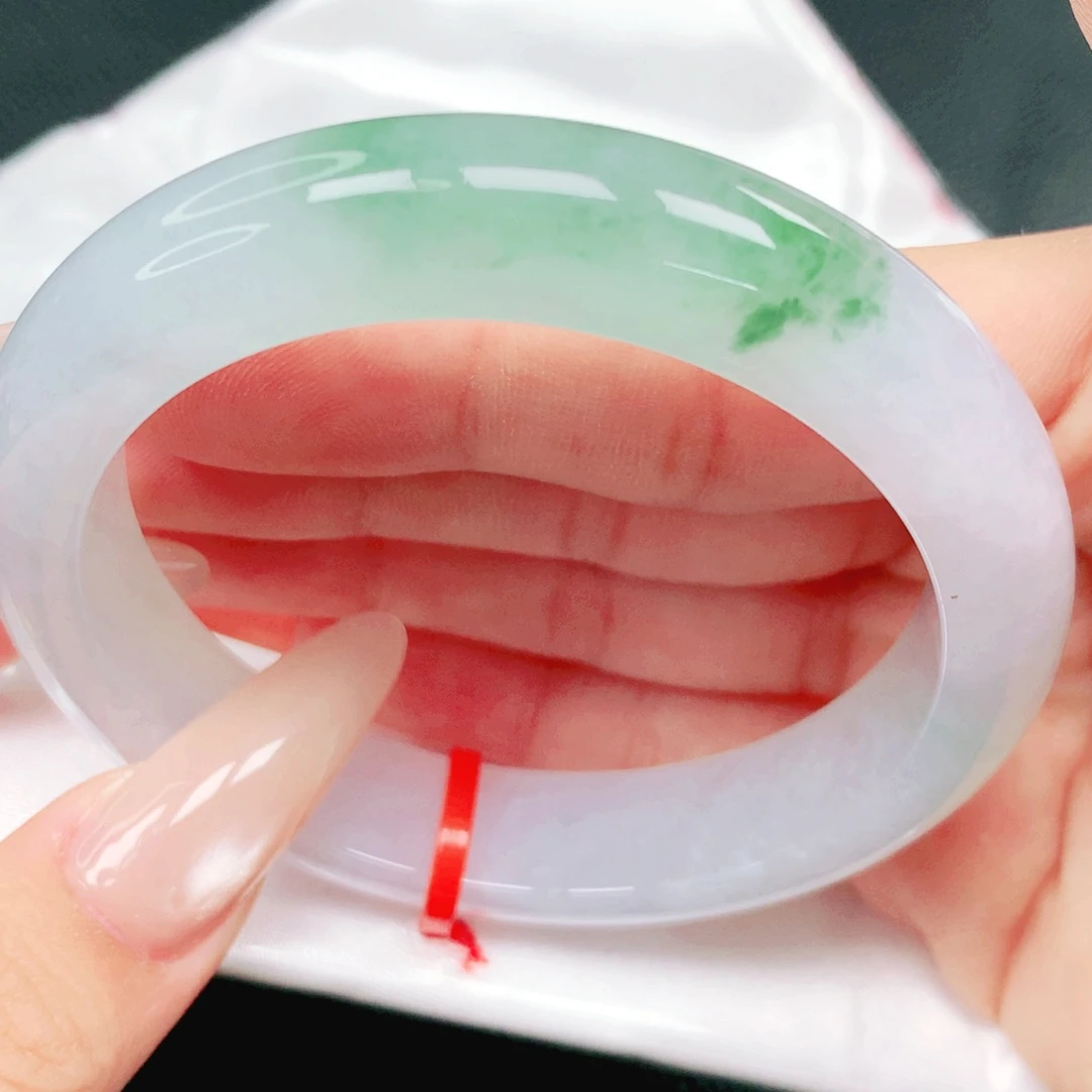 翡翠未镶嵌手镯56