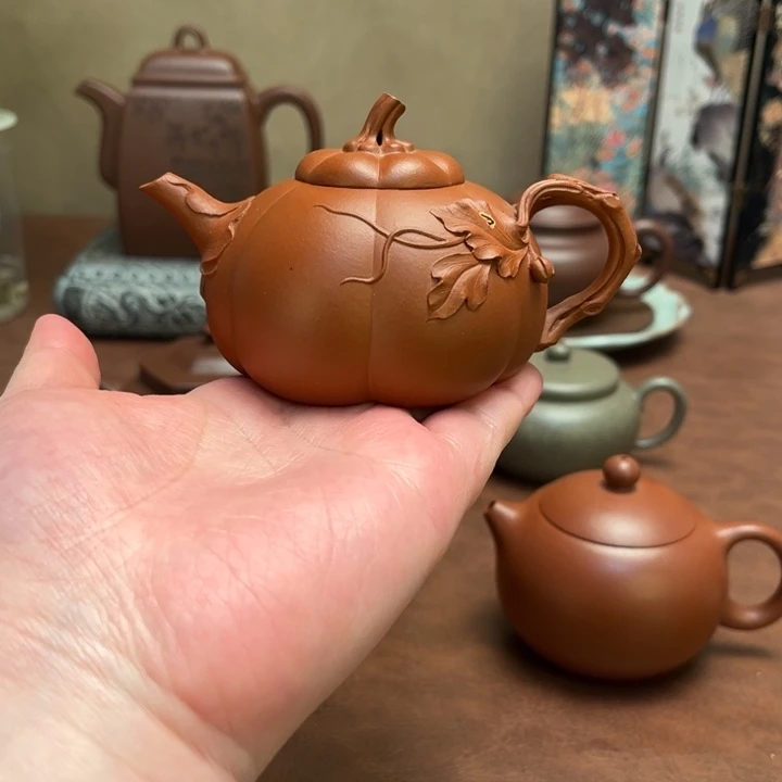 茶壶紫砂?****?南瓜壶