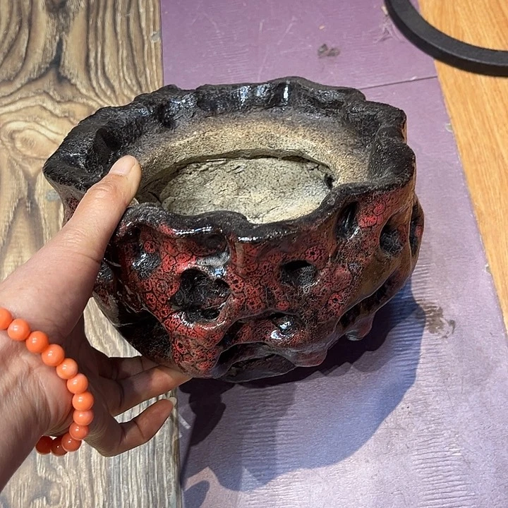 蜜安罐瓷香炉锡茶则