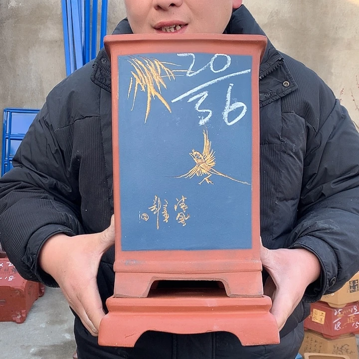 紫砂花盆紫砂艺术