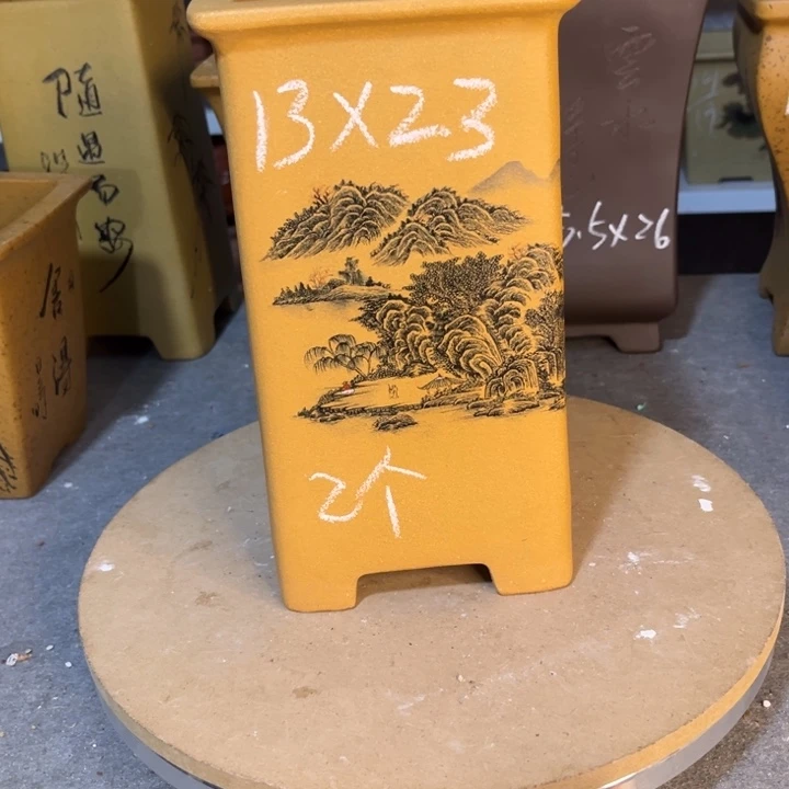 紫砂花盆紫砂花盆