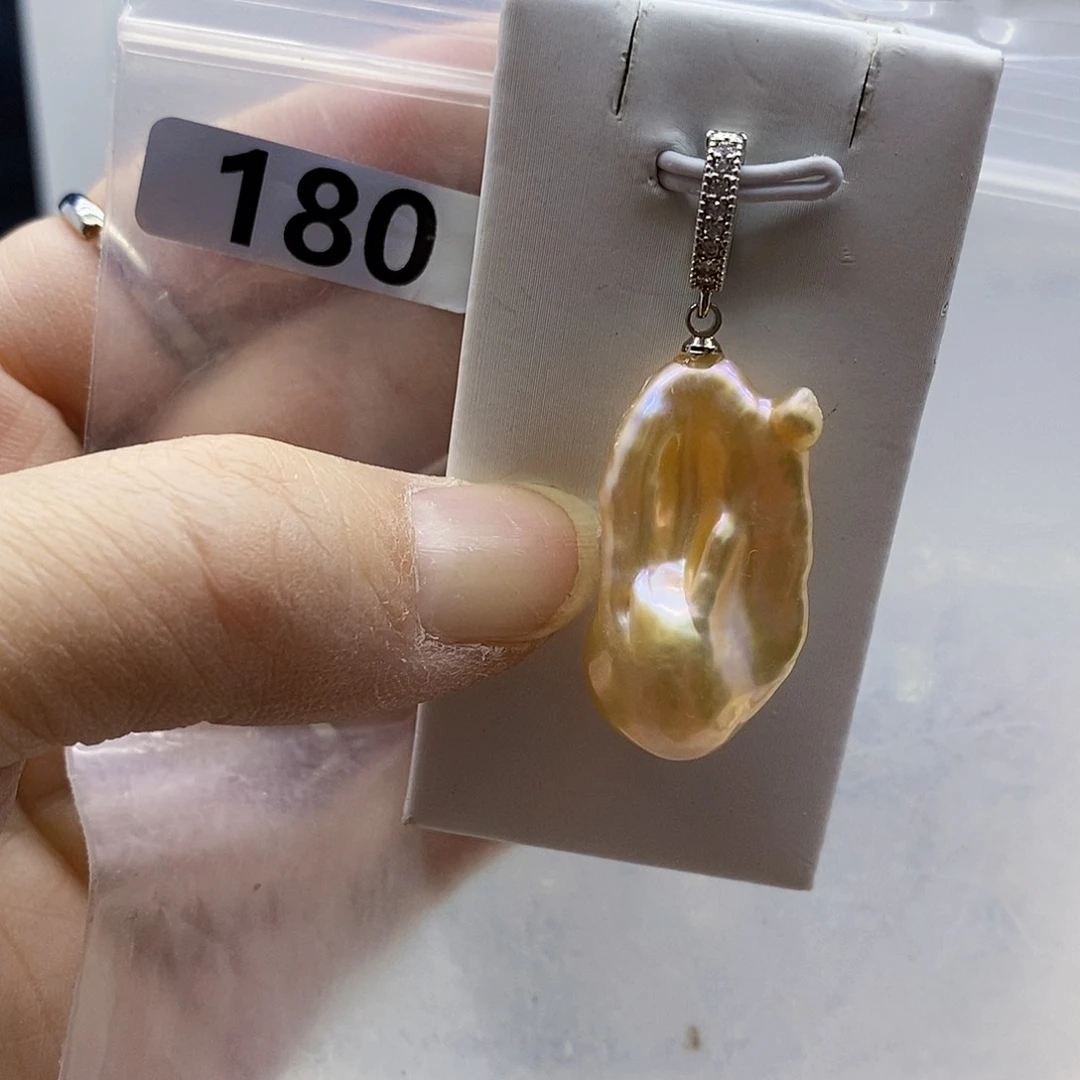 颈饰合金淡水珍珠