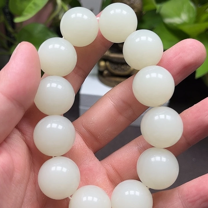 和田玉未镶嵌套链