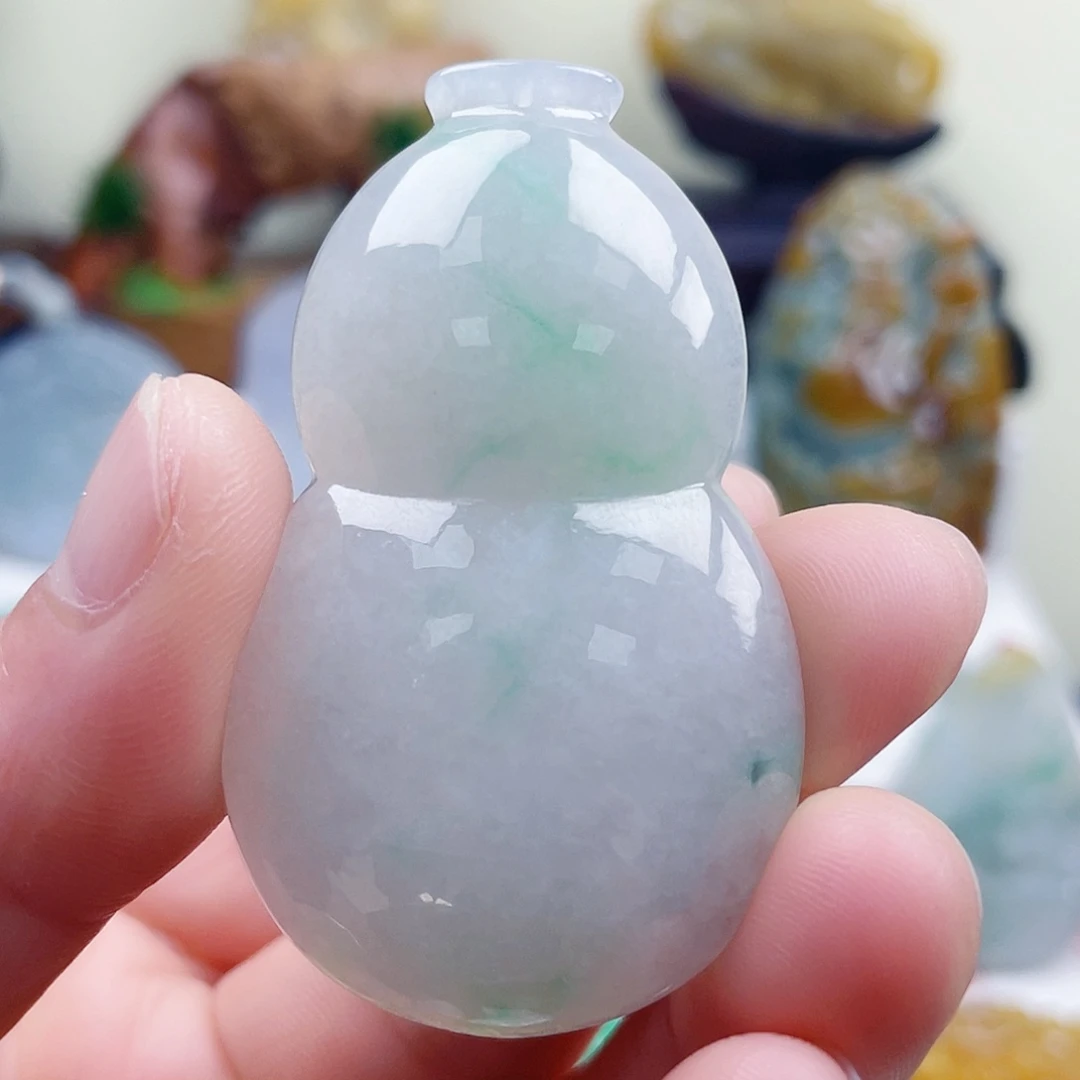 翡翠未镶嵌颈饰2222