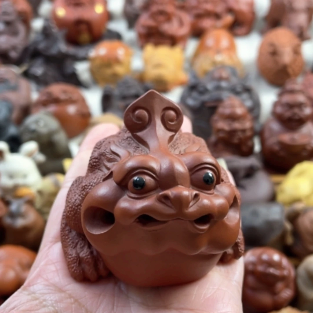 【闪购商品】紫砂茶宠紫砂金蟾