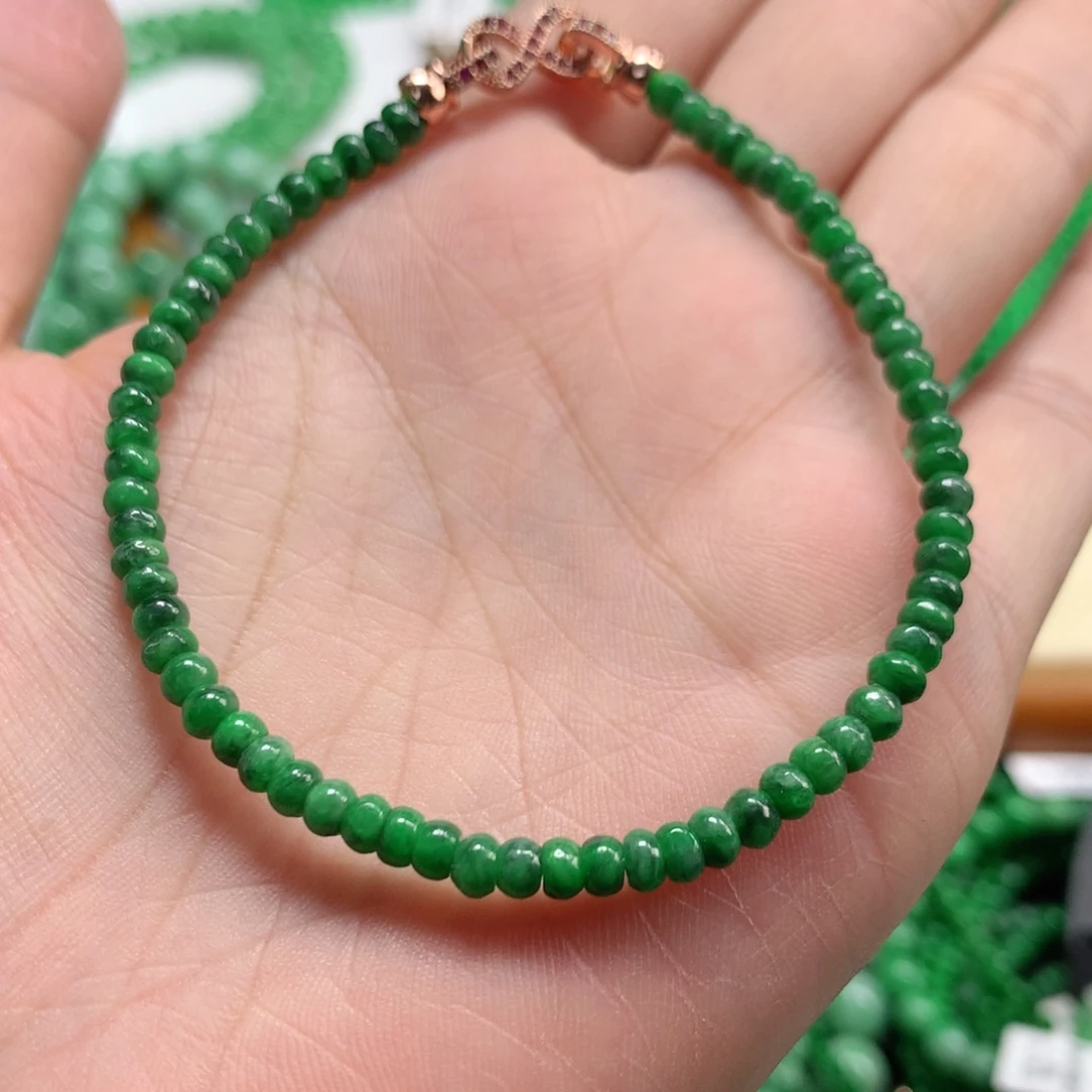 翡翠未镶嵌手链翡翠