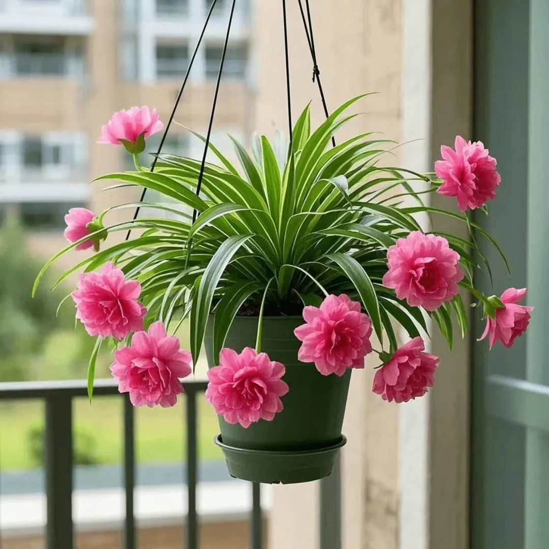 香水吊兰四季开花金边大花型新手好养活耐寒耐热花卉绿植盆栽花苗