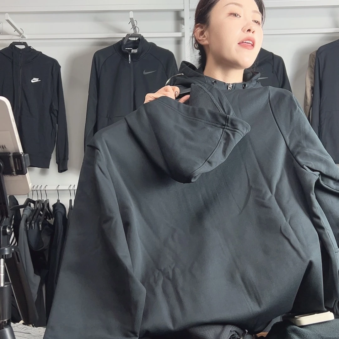 6232黑色外套XL码150-170斤不退换