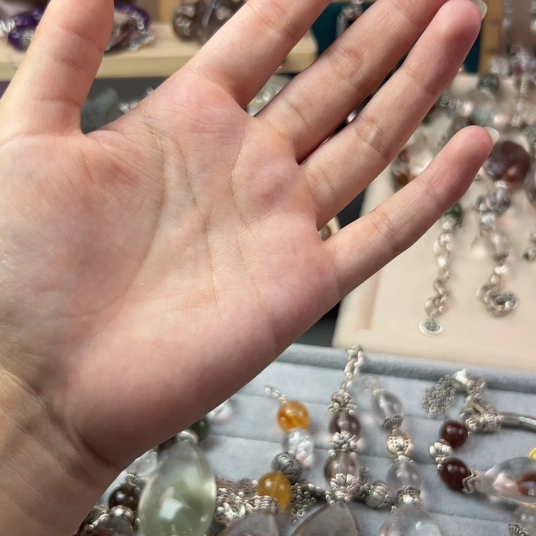 水晶手链合金桉*手串