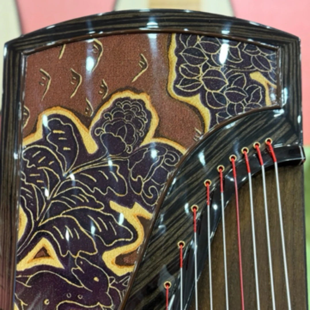 朱雀灵野鹿鸣整挖筝适合成人初学考级艺考演奏的传统乐器