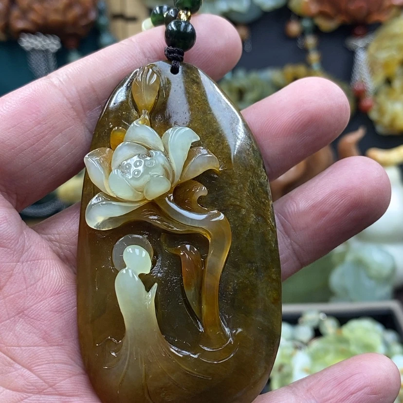 【闪购商品】未镶嵌岫玉吊坠