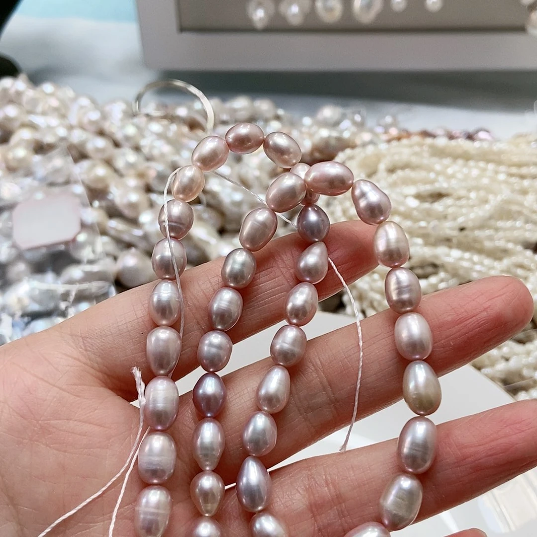 淡水珍珠颈饰银S925镶嵌