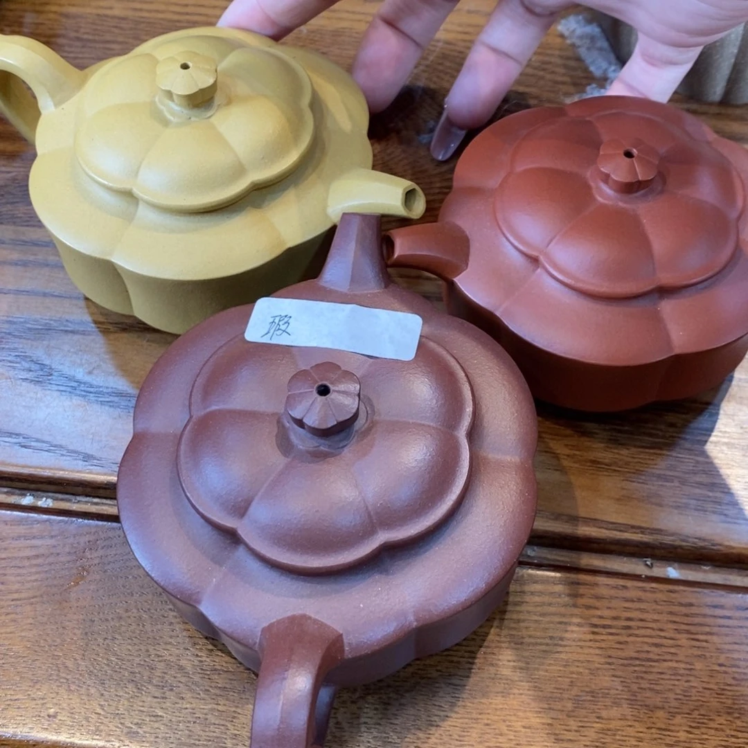 拉***罐茶壶紫砂原矿泥料手工壶直播间