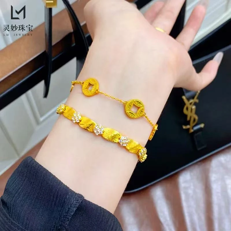 铜合金手链 a174---法★【五帝币】春sxr情人节限定 手链