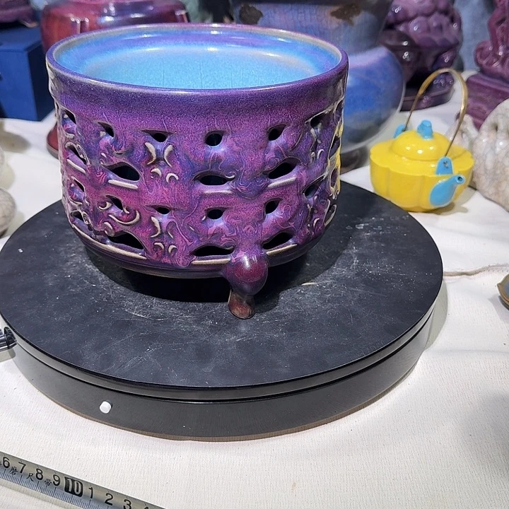 陶摆件钧官窑瓷器