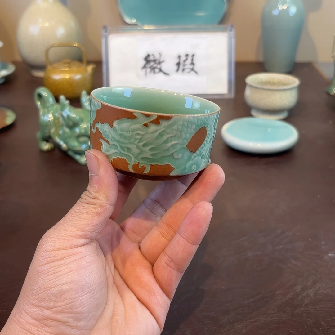 瓷片龙泉青瓷福利青瓷
