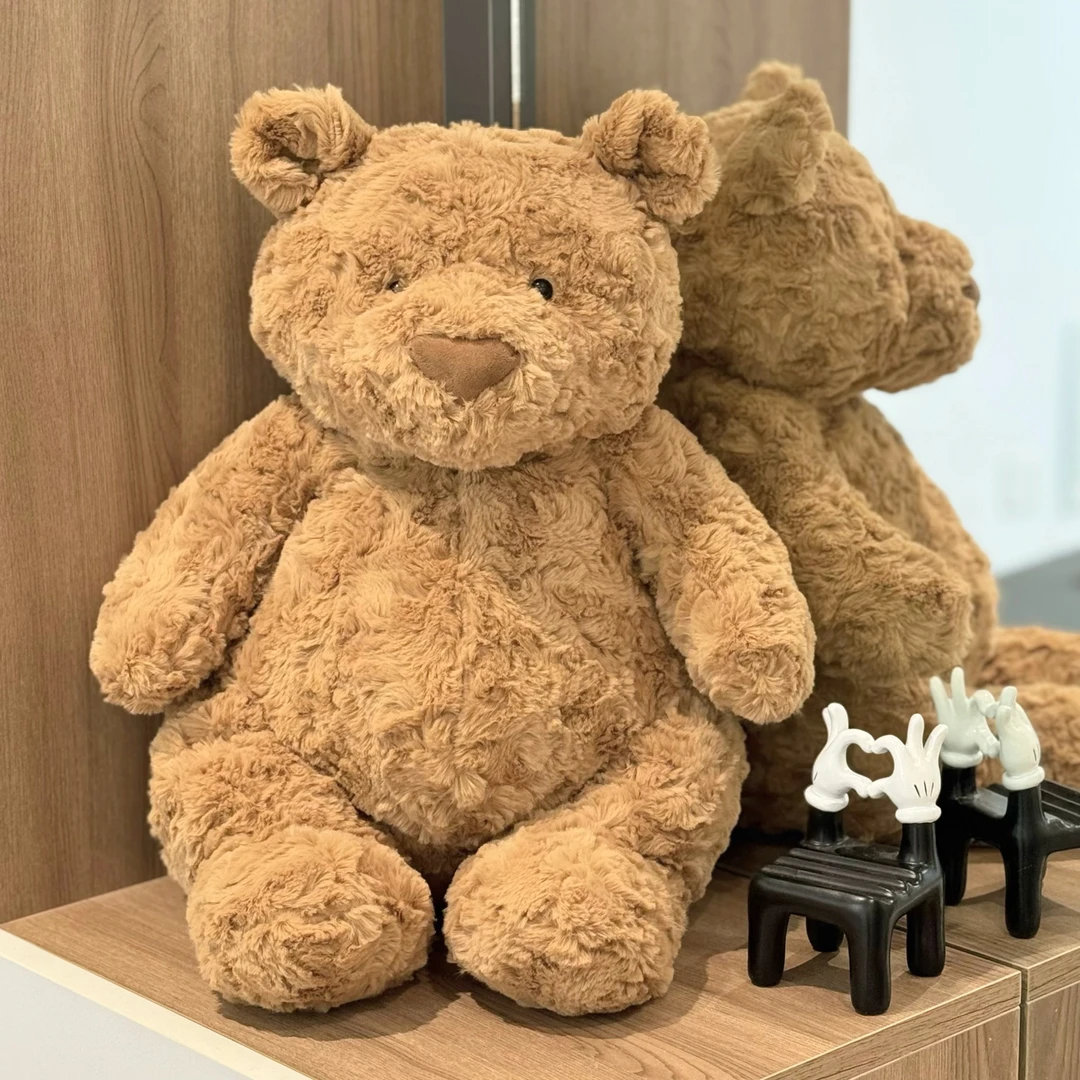 RYOCEAN-sjc 坐高35站高50cm的巴塞罗huge熊熊毛绒摆件抱枕